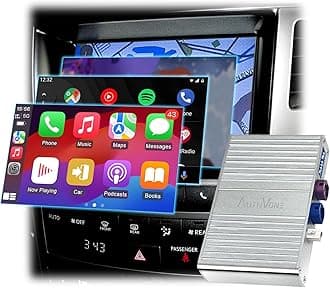 Wireless/Wired Android Auto Decoder Retrofit Kit for Lexus LX 570 Land Cruiser LC200, Support Wireless CarPlay, Upgrade OEM Monitor, Car Factory Control Method