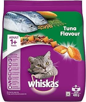 Whiskas Tuna Dry Food, 480g