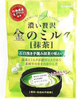 Kanro Premium Milk Hard Candy Matcha Taste
