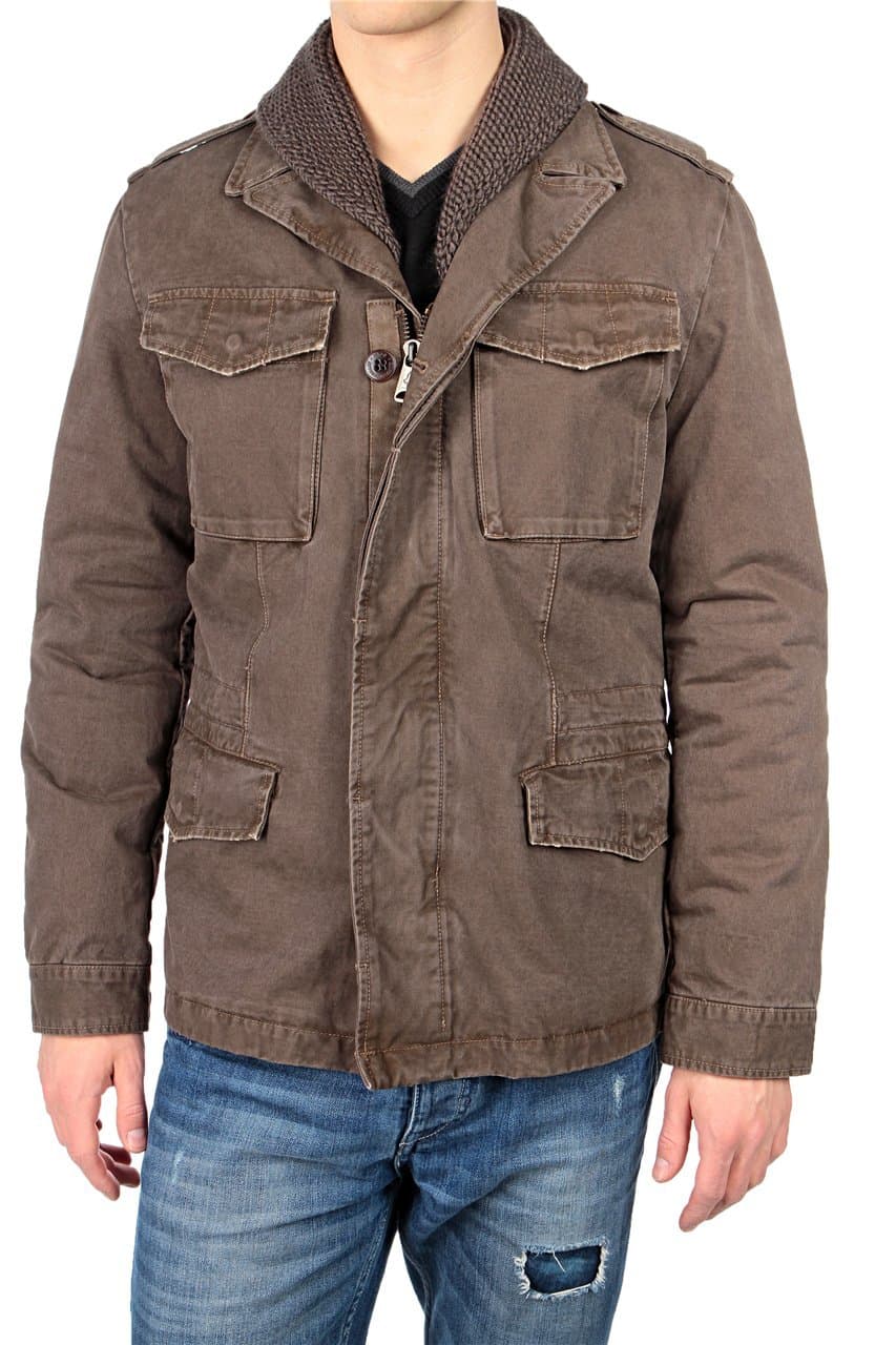 Marlboro Classics Jacket, Color: Brown, Size: 54
