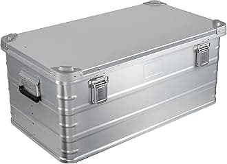 Eylar Crossover Aluminum Overland Storage, Trunk, Metal Cargo Case, Storage Box (95L Large, Metal)