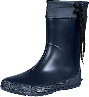 AsgardWomen's Mid Calf Rain Boots Collar Muck Boots Ultra Lightweight Portable Garden Shoes