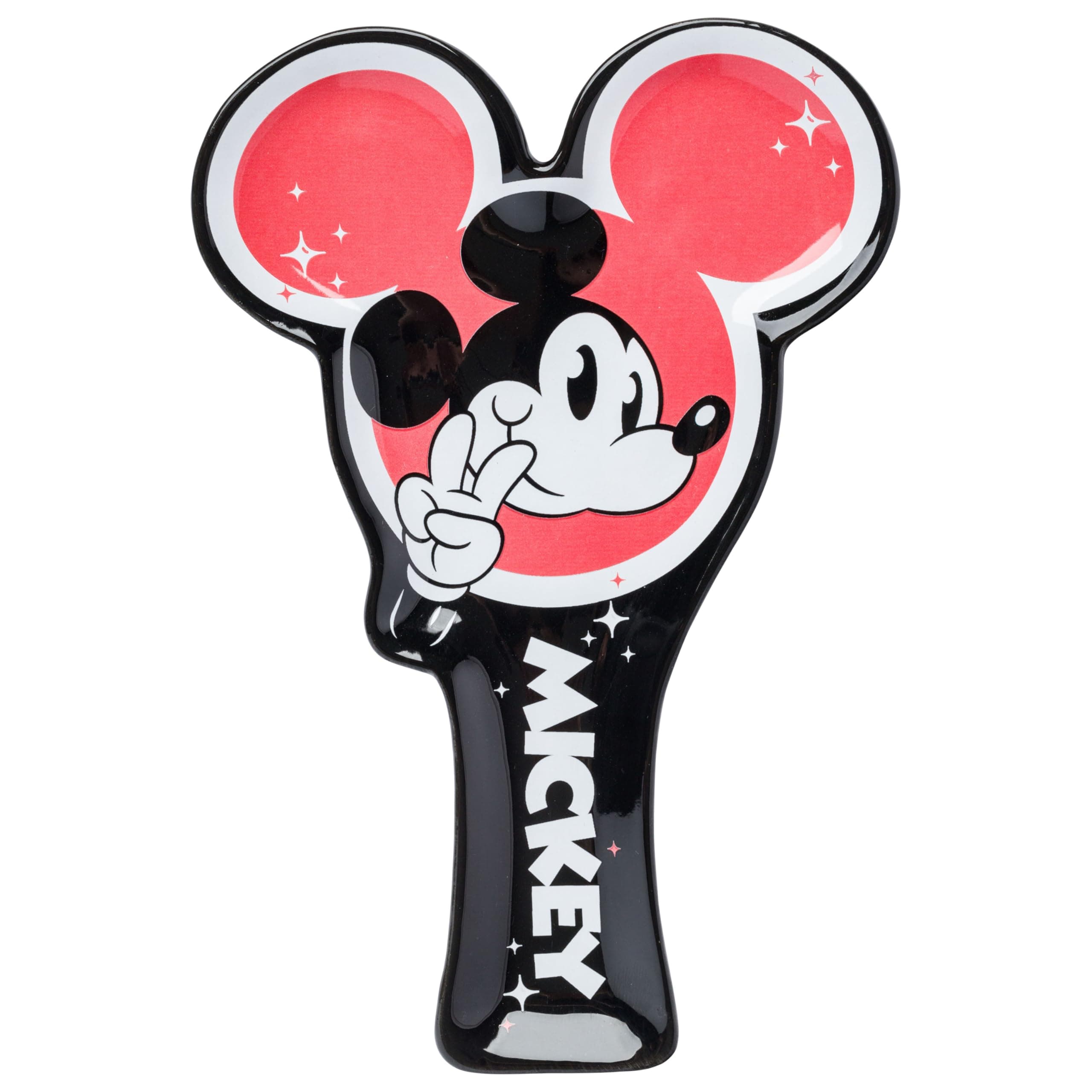 Disney Mickey Mouse Sculpted Ceramic Spoon Rest, 8.11” x 5.43”