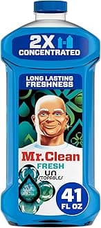 Mr. Clean 2X Concentrated Multi Surface Cleaner with Unstopables Fresh Scent 41 fl oz