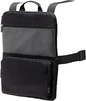 Brookstone Carry On Harness – Lightweight Travel Strap Organizer with Adjustable Luggage Straps for Suitcases, Size One Size, Black