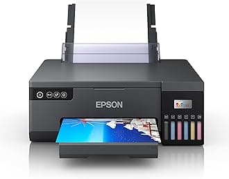 EPSON EcoTank L8050, 6-colour A4 photo printer WiFi connected, with Smart App connectivity