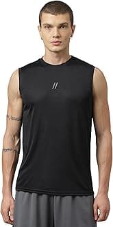 Men Brilliant Black Vest