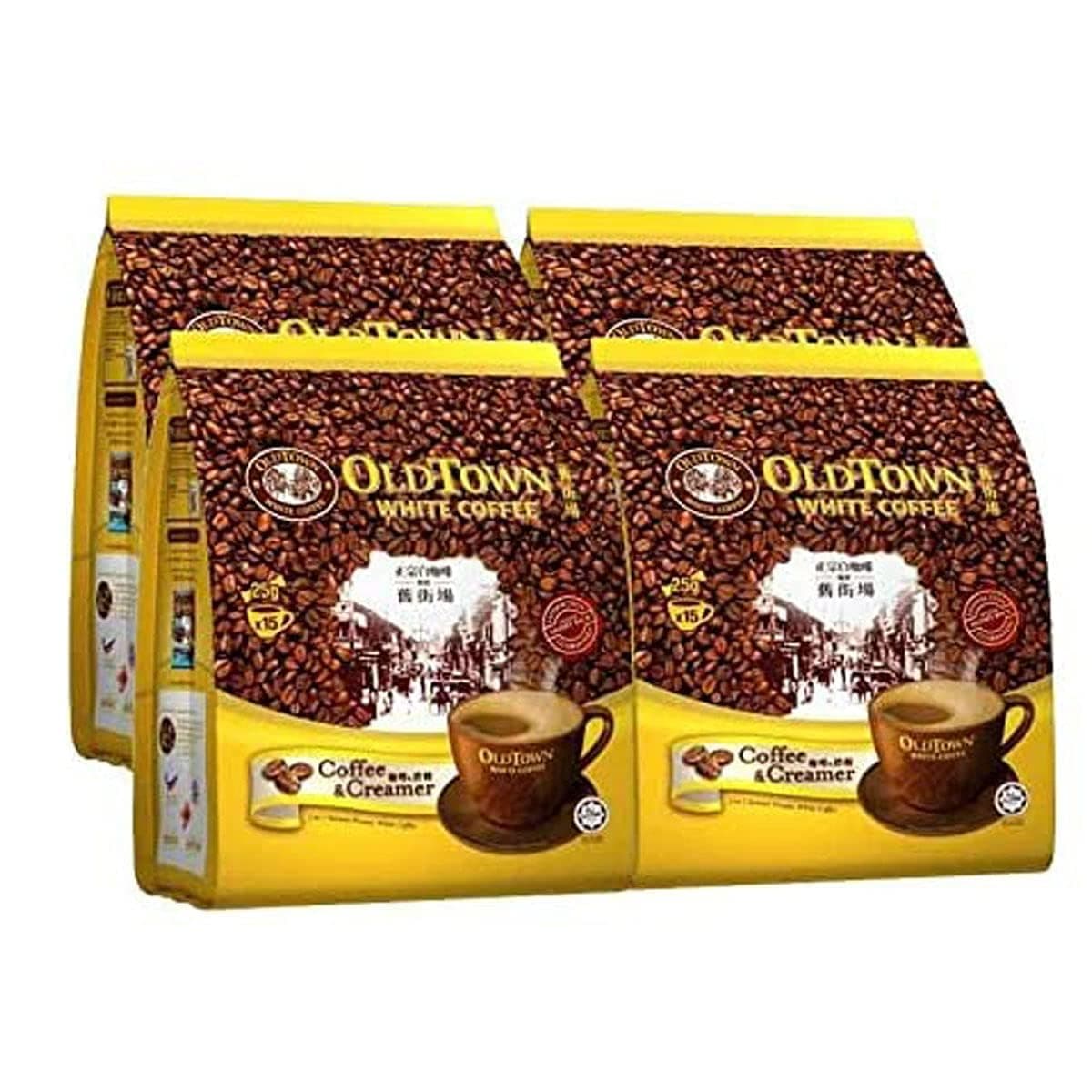 Old Town White Coffee 2 in 1 (4 pack x 15 sachets) Imported from Malaysia Ametsus (Coffee & Creamer)