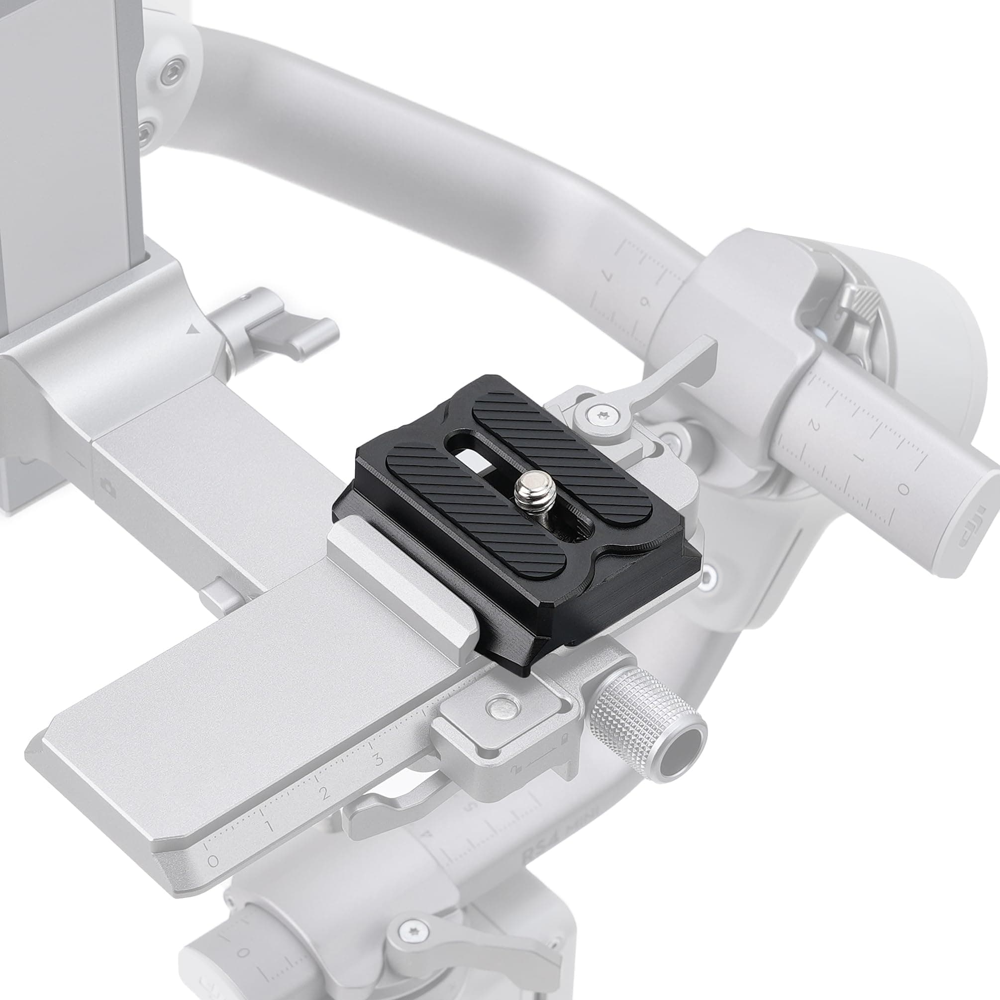 RS3/RS4 Mini Quick Release Plate for DJI Ronin RS3mini Stabilizer Upper Quick Release Plate for DJI RS4 Mini/ RS3 PRO/ RS2/ RSC2 Gimble Stabilizer for Arca Swiss