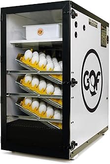 Incubator GQF 1502 Cabinet Incubator Hatcher Includes + 6pk Hatching Egg Trays & 3030 Water Reserve System (with 6 Quail Trays)