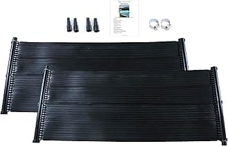 LOWENERGIE Solar Thermal Swimming Pool Heating Mat Hot Water Free Energy Saving Sun Pool Heater Kit Warm. Mat only (2, 0.66 x 1.5M)