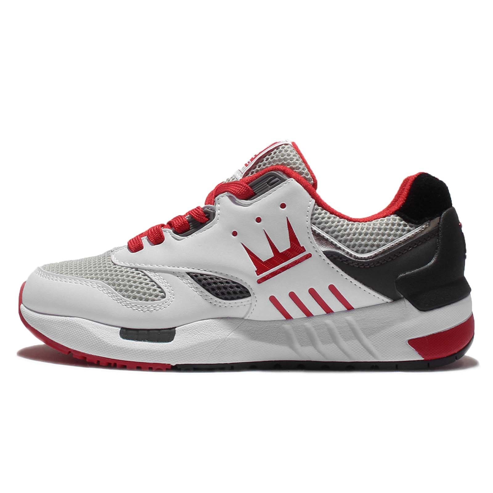 Dada supreme Women's Parker, GREY/RED, 9 US