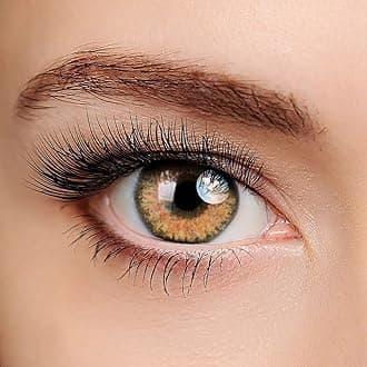 Colored Contact Organizer Case Storage with Set, Bseries Honey