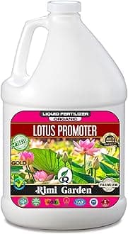 Rimi Garden® Lotus Promoter Liquid Organic Fertilizer for overall growth and flowering of Lotus and water lily plants. (500 ml)