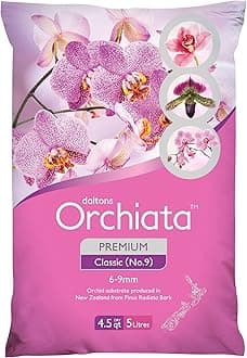 Orchiata Orchid Bark | 100% Pure New Zealand Pinus Radiata | Classic ' to ' Organic Potting Bark for Aeration and Longevity