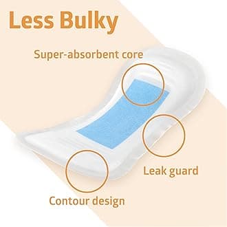 Medline Capri Plus Bladder Control Pads, Ultra Plus, 8" X 17", 28/pack, 6/carton