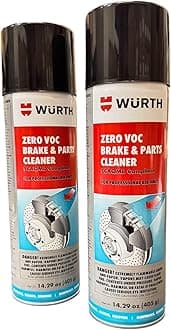 Listing For Wurth Zero VOC Brake and Parts Cleaner - Powerful Cleaner for Contaminants and Brake Dust Removal, California Compliant,14 oz (Pack of 2)