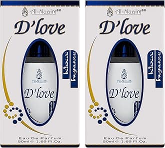 Al-Nuaim Deep Love Eau De Parfum for Men & Women - Pack of 2 (50ml Each) | EDP Perfume | Long Lasting & Luxury Fragrance