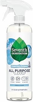 Seventh Generation All Purpose Cleaner, Free & Clear, Cuts Grease, 23 Fl Oz