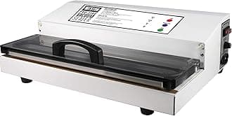 Brands Vacuum Sealer Machine for Food Preservation & Sous Vide, Extra-Wide 5mm Bar for Sealing Bags up to 15", 935 Watts, Pro-2100, White (65-0101)