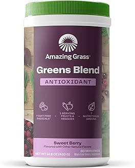 Amazing Grass, Green Superfood with Antioxidant Sweet Berry (14.8oz,420g)