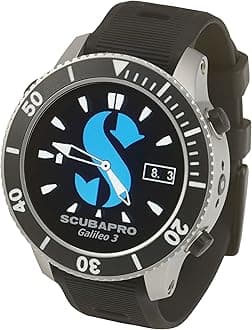 G3 Wrist Scuba Dive Computer with Bluetooth® and Watch-Style Color Display, Includes Case, Silicone Arm Strap, USB Cable, Charging Dongle and Lanyard