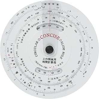 Concise Ruler Circular Calculator Machine Tool 100867