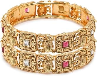 Jewellery for women Traditional Gold Plated Jewelry Bracelet Bangles for Women and Girls