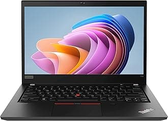 Lenovo Thinkpad T14 (Gen 1) 14"" Laptop, i5 10310U 1.7Ghz, 16GB DDR4, 1TB NVMe SSD, 1080p Full HD, Thunderbolt 3, HDMI, Webcam, Windows 11 Pro (Renewed), Black
