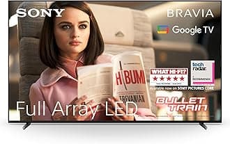 BRAVIA XR, XR-75X90L, 75 Inch, Full Array LED, Smart TV, 4K HDR, Google TV, ECO PACK, BRAVIA CORE, Perfect for PlayStation5, Aluminium Seamless Edge Design, 5 Year Warranty