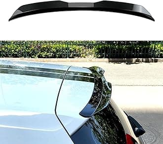 Car Rear Spoiler for Mazda CX-9 I 2007 2008 2009-2013 2014 2015 2016, Rear Trunk Roof Spoilers Tail Wing Lip, Car Modification Styling Accessories,Bright Black