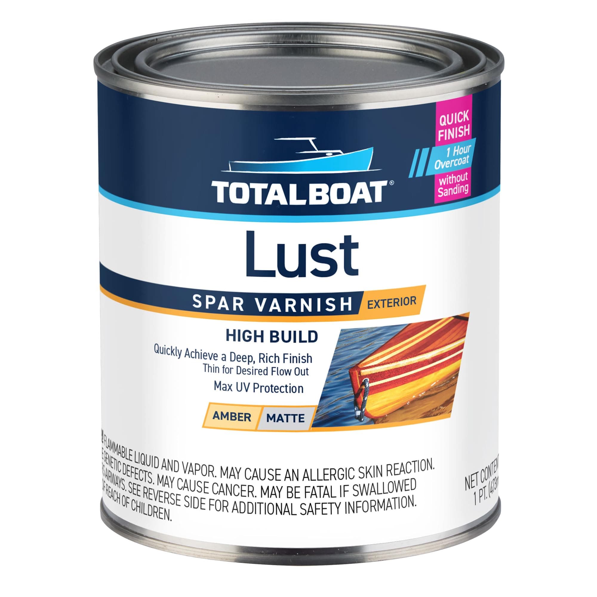TotalBoat Lust Marine Varnish