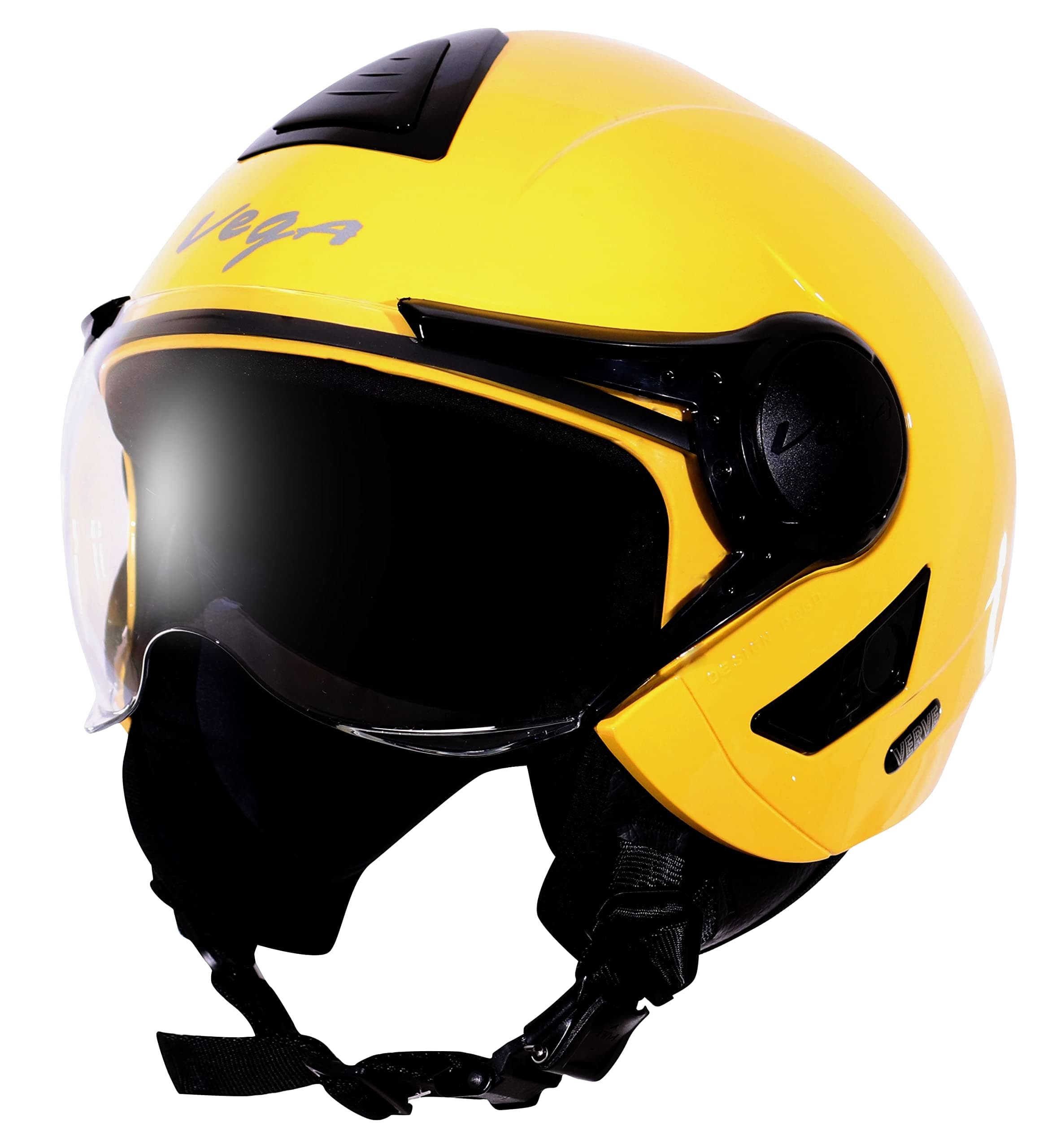 Vega Verve Yellow Helmet-S