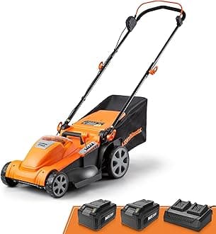 CLMF4817E 48V MAX* Brushless Mower with 2X24V MAX* 4.0Ah Battery and a Dual Charger
