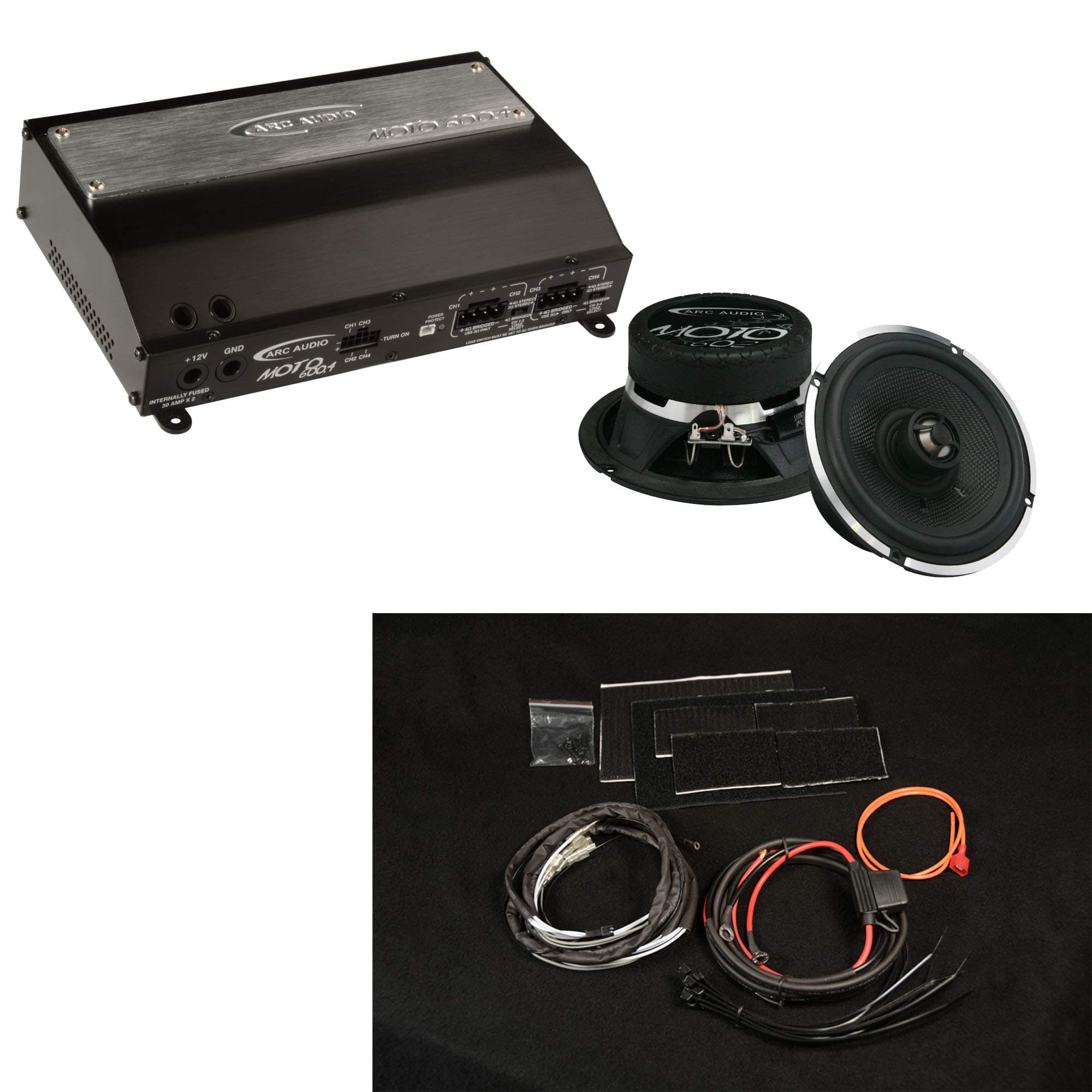 Arc Audio M.P.A.K. 11 Motorcycle Plug-and-Play Audio kit for 2014+ Street Glide & 2015+ Road Glide