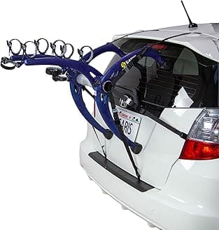 SarisBones Car Bike Rack, Trunk or Hitch Carrier, Mount 2-4 Bicycles
