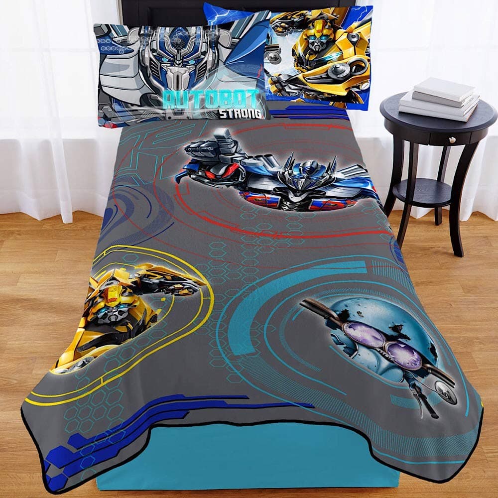 Transformers 5 Full Size Plush Blanket - 62 in. x 90 in.