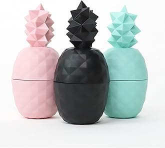 Rebels Refinery 3-Piece Pineapple-Shaped Lip Balm Bundle