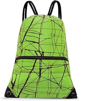 HOLYLUCK Drawstring Backpack Bag Sport Gym Sackpack