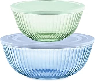 Pyrex 4pc Med/Lg Lidded Value Pack