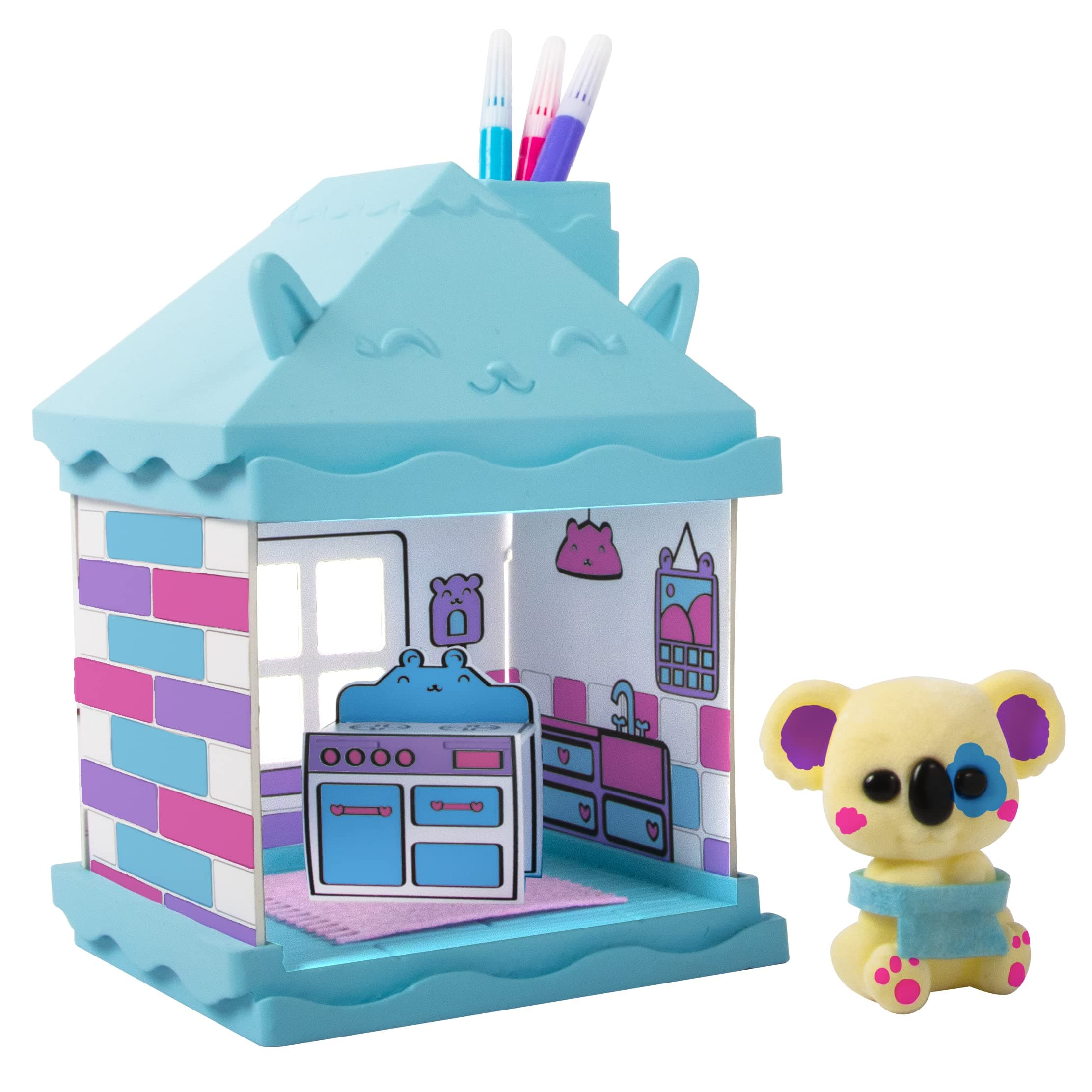 Fuzzikins Home Makers Koala's Kitchen, Blue