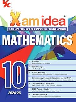 Xam idea Mathematics Class 10 Book | CBSE Board | Chapterwise Question Bank | Based on Revised CBSE Syllabus | NCERT Questions Included | 2023-24 Exam [Paperback] Xamidea Editorial Board