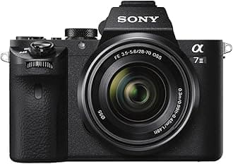 Sony Alpha a7 IIK E-mount interchangeable lens mirrorless camera with full frame sensor with 28-70mm Lens