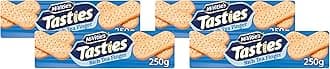 McVitie's Tasties Rich Tea Finger Biscuits, 250 g (Pack of 4)