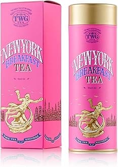 Tea | New York Breakfast Tea | Black Tea | Cocoa Husk | Haute Couture Tin, 100g | Gift Set