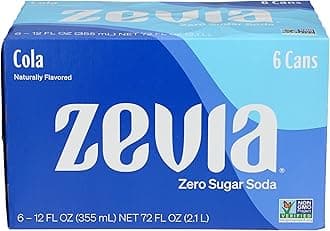 Soda - Zero Calorie - Cola - Can - 6/12 oz - case of 4