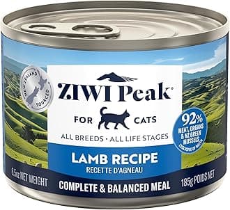 ZiwiPeak Lamb Recipe Canned Cat Food 185g