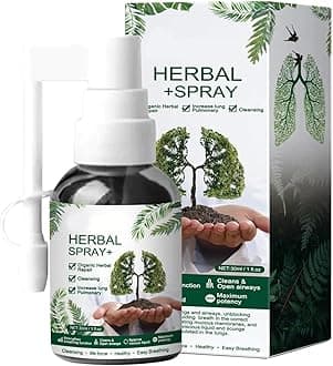 Nature Lung Cleanse Mist Powerful Lung Support Nature Lung Cleanse Mist Lung Spray Relieve Body Discomfort Fatigue Relax Body Herbal Care Mist (A)