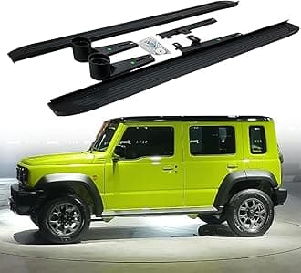Running Boards Fits for Suzuki Jimny JB74 5Door 2019 2020 2021 2022 2023 2024 2025 Side Steps Pedal Steps Nerf Bar Accessories 2PCS