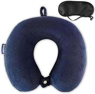 Memory Foam Travel Pillow, Comfortable Travel Neck Pillow U Shape, Support Neck and Head to Relieve Fatigue, Portable Neck Pillow Suitable for Planes, Trains, Self-Driving Cars